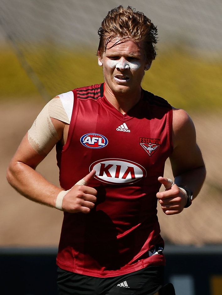 AFL 2015 Training - Essendon 041215 John Worsfold says he's confident he can convince Michael Hurley to stay with Essendon - ${keywords}